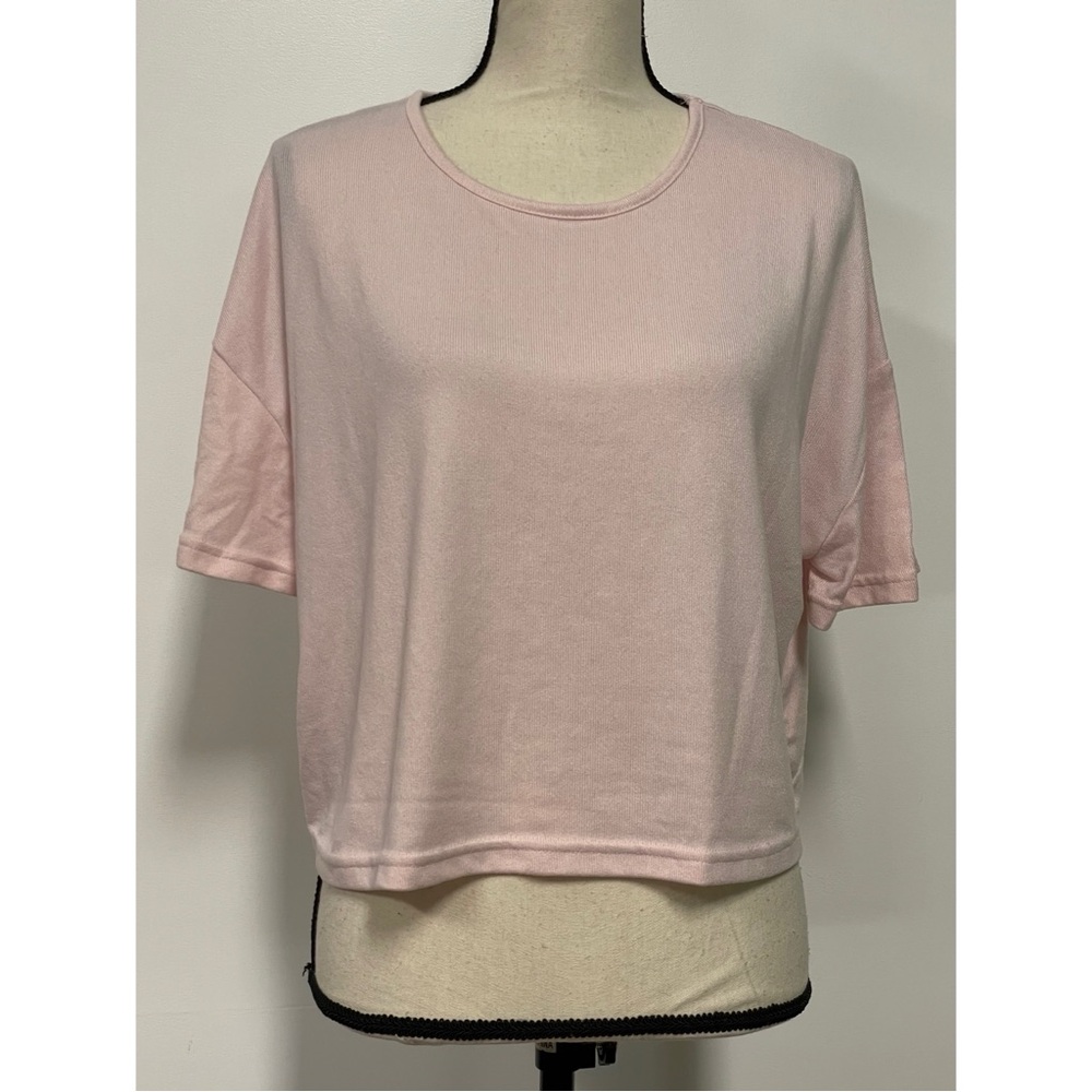 Style 5 Cropped Short Sleeve T-Shirt Pint Size XL